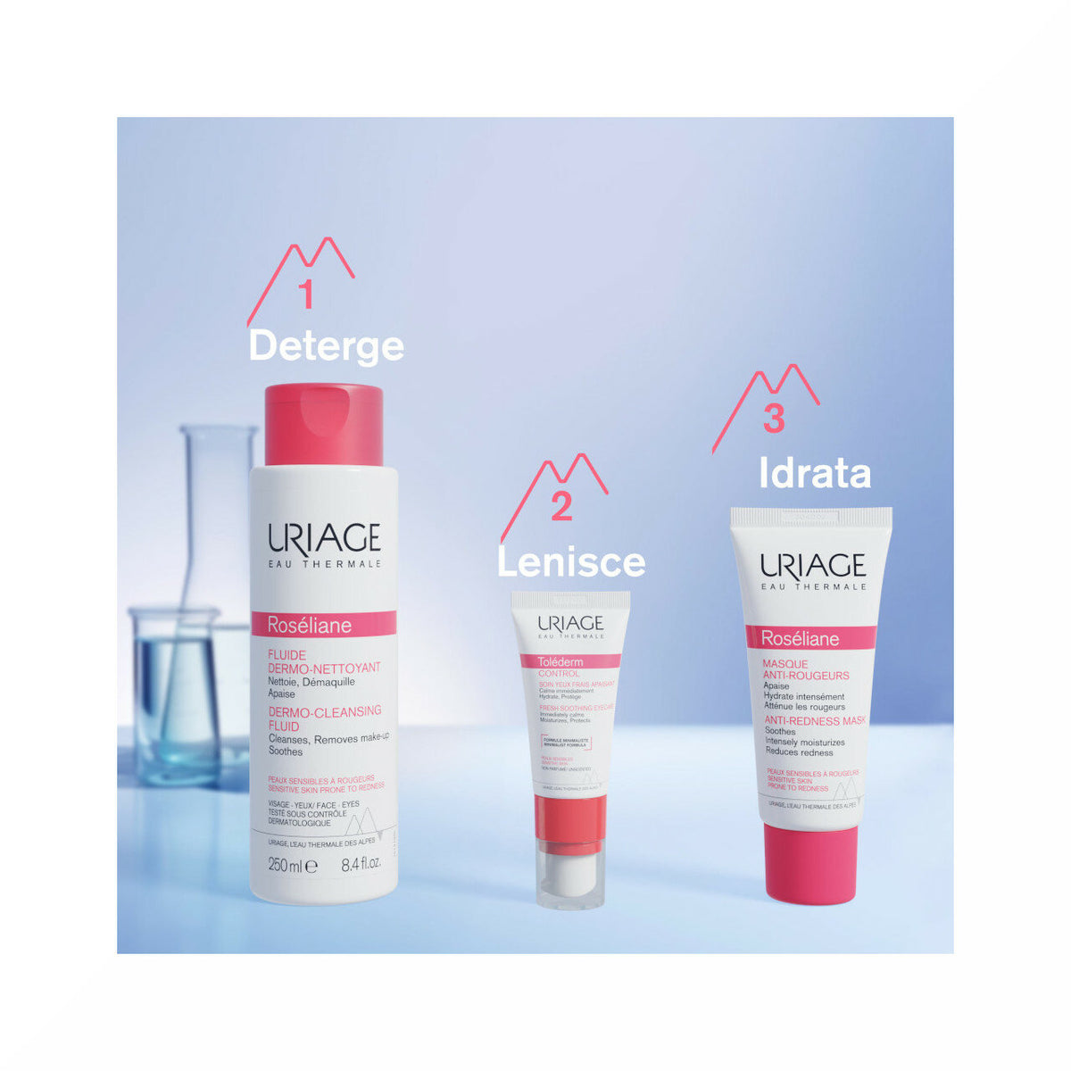 Uriage Roseliane maschera anti arrossamento 40ml-12