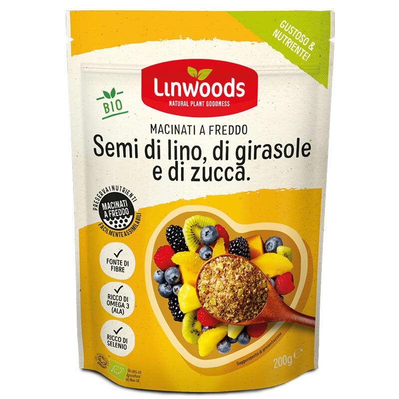 Linwoods Semi Di Lino Girasole E Zucca Bio Macinati 200g-1