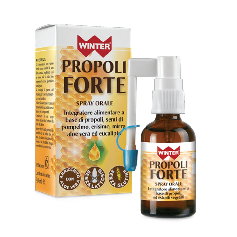 Winter Propoli Forte spray orale benessere per la gola 20ml-2