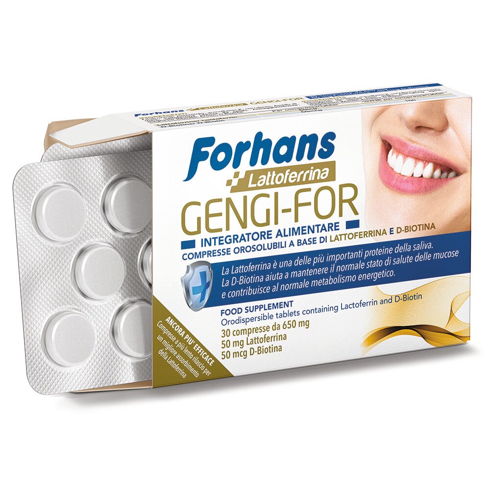 Forhans Gengi-For benessere della bocca 30 compresse-2