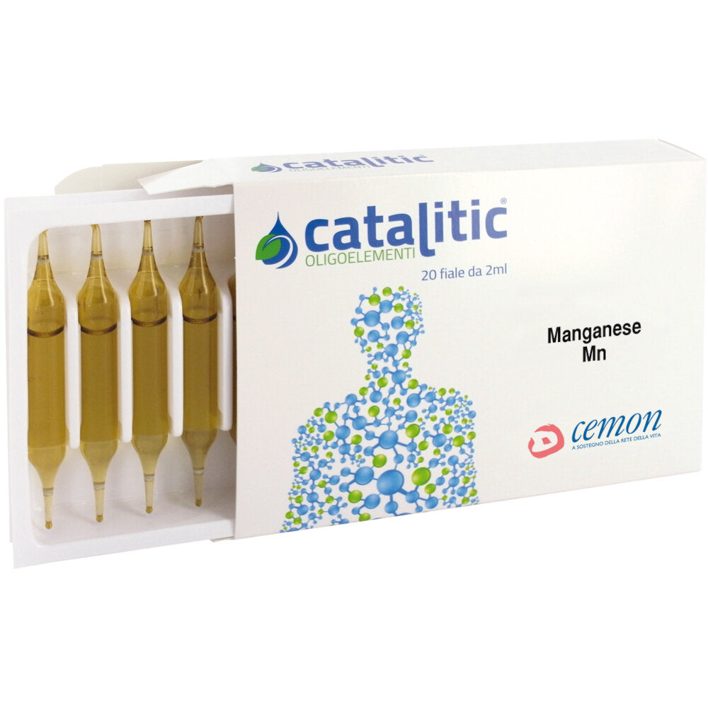 Cemon catalitic oligoelementi soluzione Manganese Mn 20 fiale da 2ml-2
