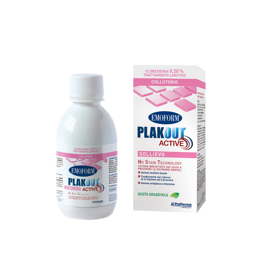Plakout Active Sollievo Collutorio antiplacca 200ml-6