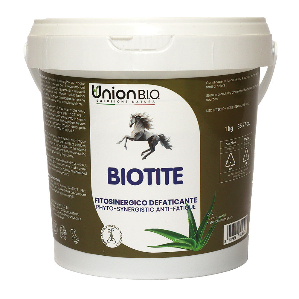Biotite Calmante E Defaticante Per Equini Secchiello 1kg-2