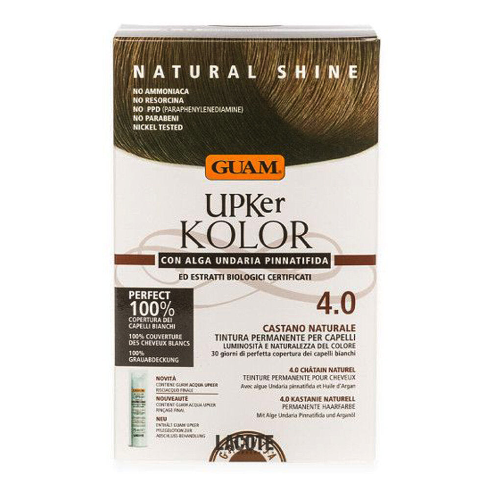 Guam Upker Kolor Tinta Capelli 4,0 Castano Naturale-1