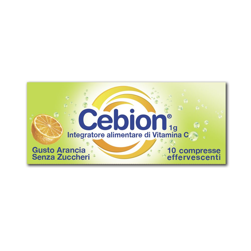 Cebion Vitamina C Effervescente Senza Zucchero 10 Compresse-3