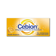 Cebion 1g Vitamina C 10 compresse effervescenti gusto arancia-3