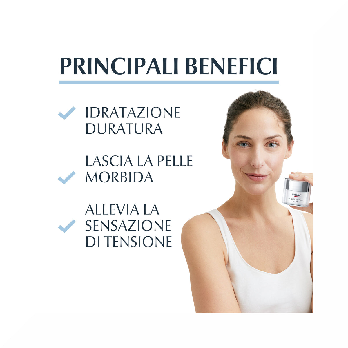 Eucerin Aquaporin Active Trattamento idratante riequilibrante pelli secche 50ml-2