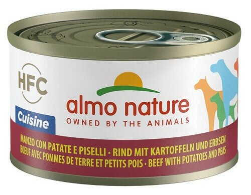 Almo Nature Cuisine Cibo Umido Manzo Con Patate E Piselli Per Cani Adulti Scatoletta 95g-2