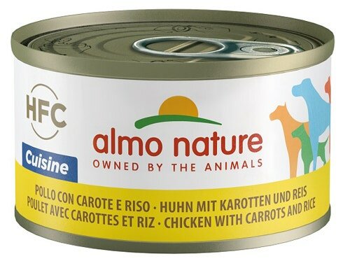 Almo Nature Cuisine Cibo Umido Pollo Con Carote E Riso Per Cani Adulti Scatoletta 95g-2