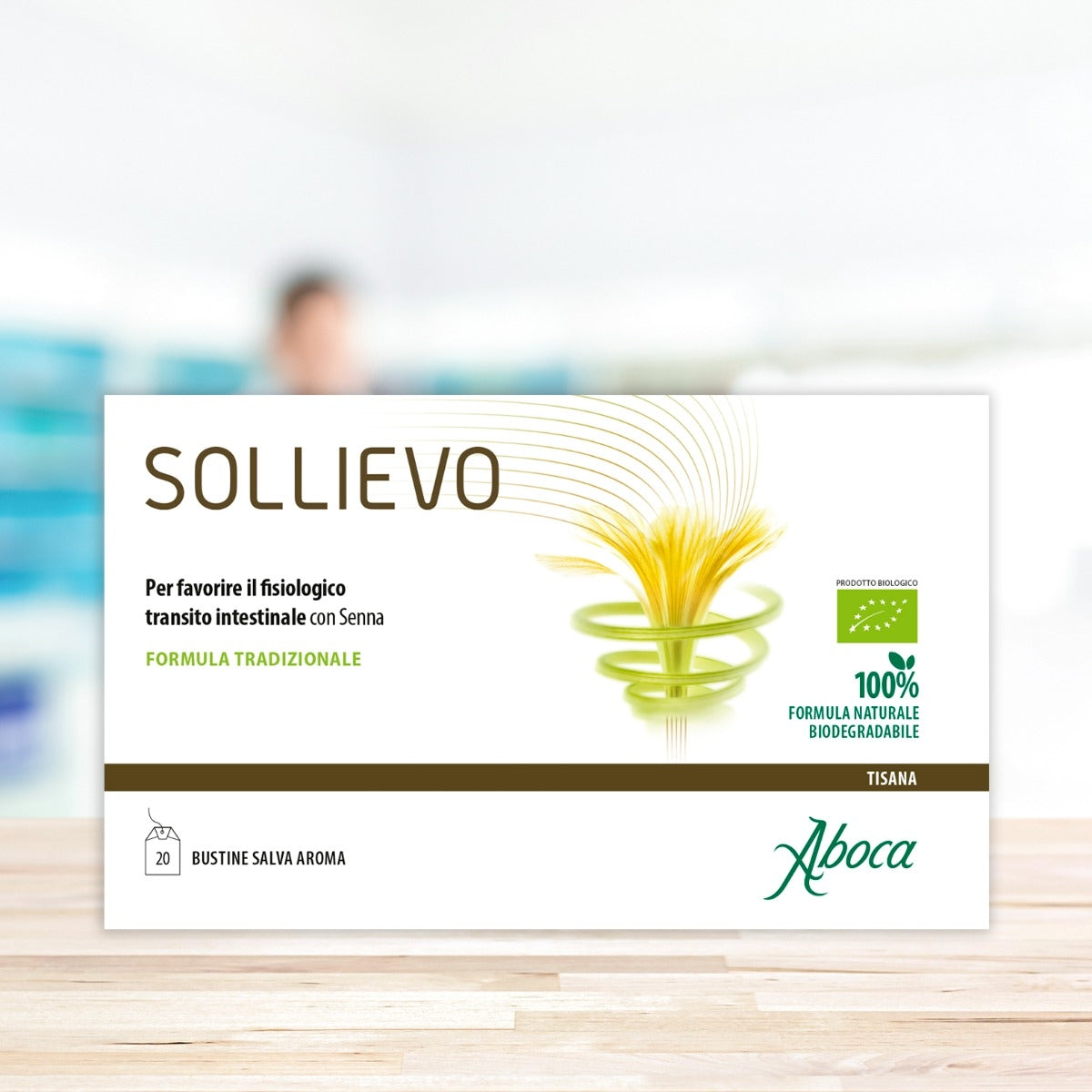Aboca Sollievo Bio Tisana Benessere Naturale 20 Filtri 44g-4