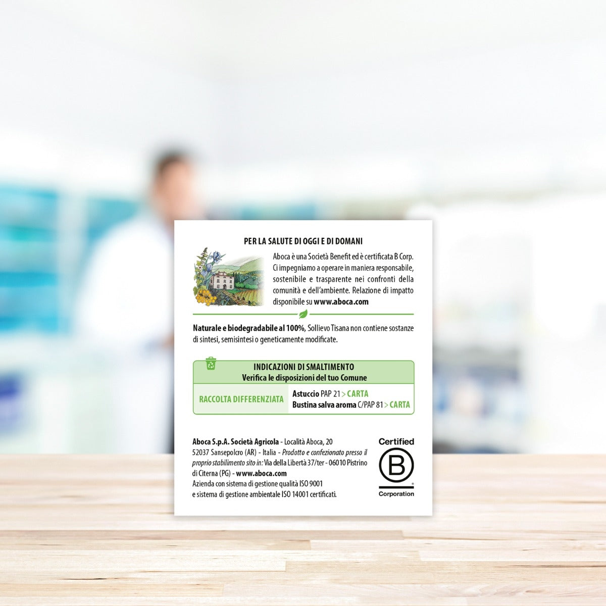 Aboca Sollievo Bio Tisana Benessere Naturale 20 Filtri 44g-8