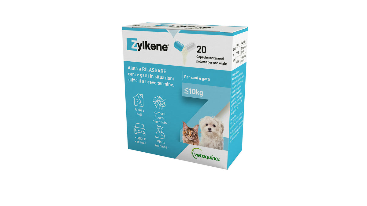Zylkène  mangime complementare per cani e gatti 75 mg 20 capsule-2