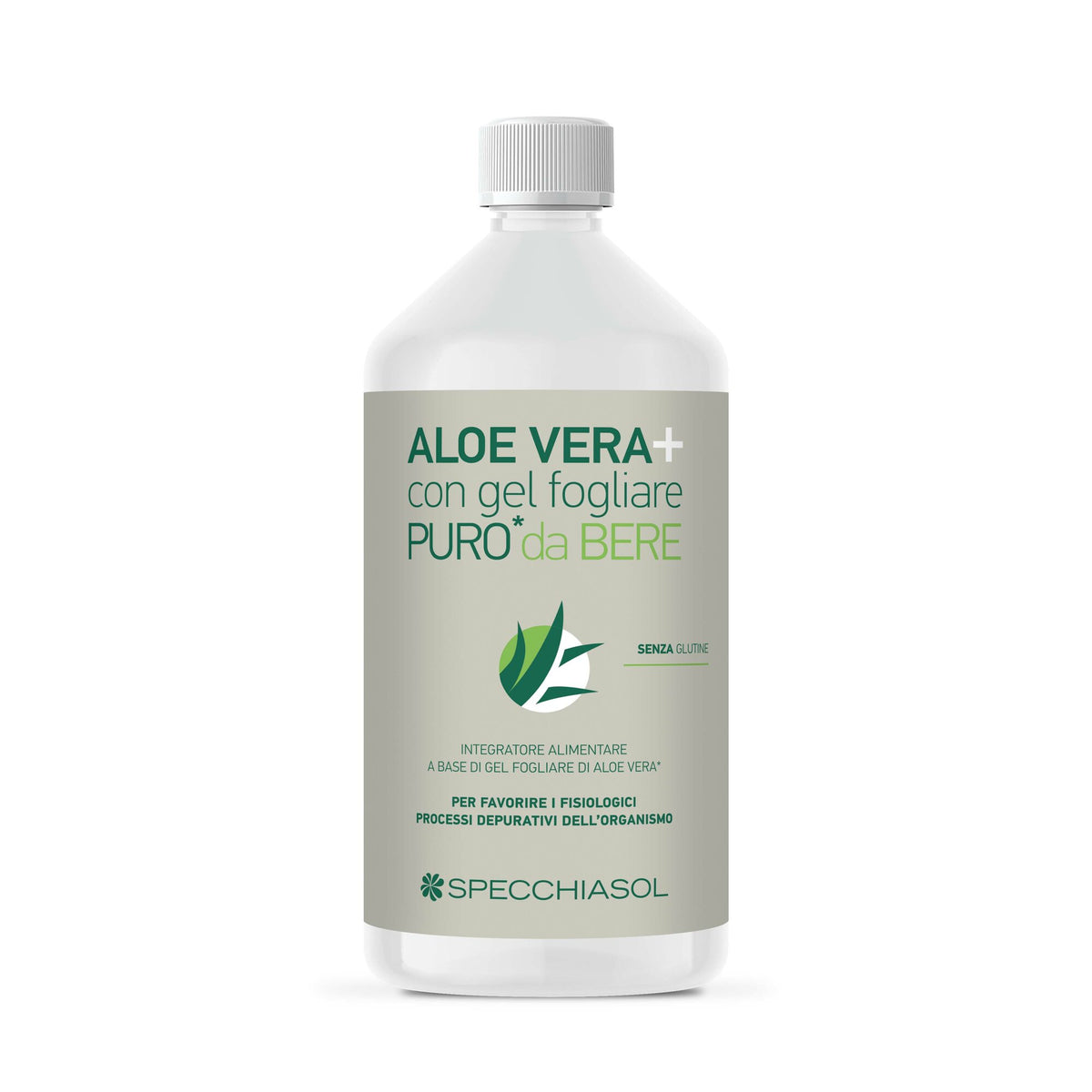 Specchiasol Succo Aloevera al 100% favorisce i fisiologici processi depurativi da 1000ml-2