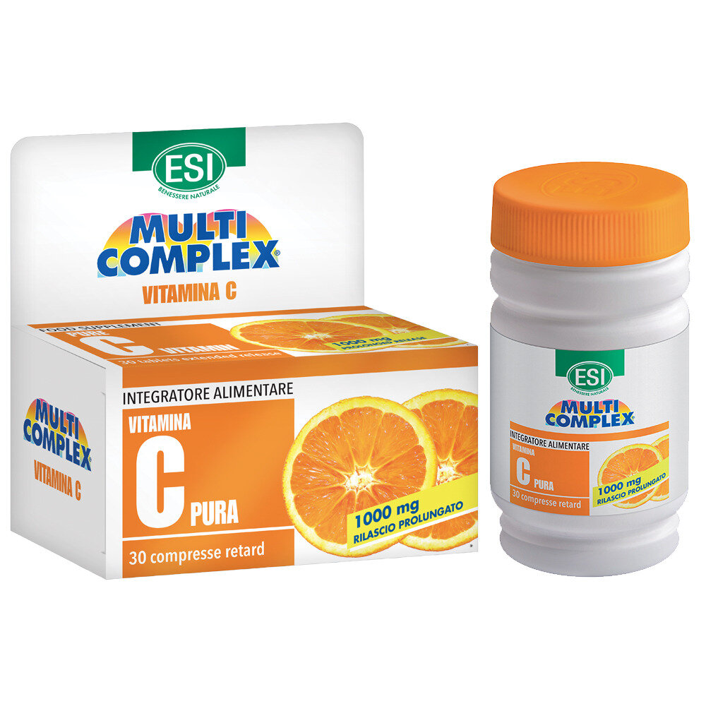 Esi Multicomplex Vitamina C Pura Retard 30 Compresse-1