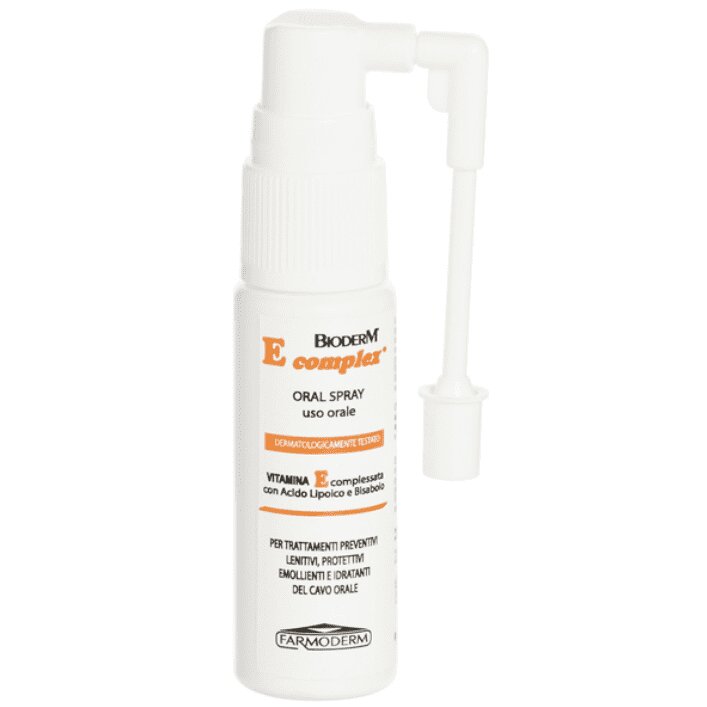 Bioderm E Complex Oral Spray cavo e mucosa orale azione lenitiva e protettiva 20ml-2