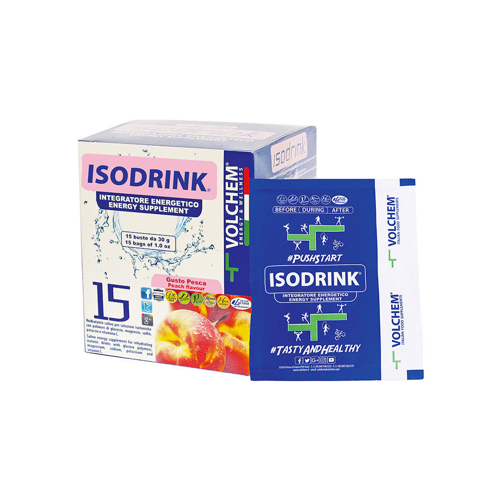 Volchem Isodrink Gusto Pesca 15 Buste-1