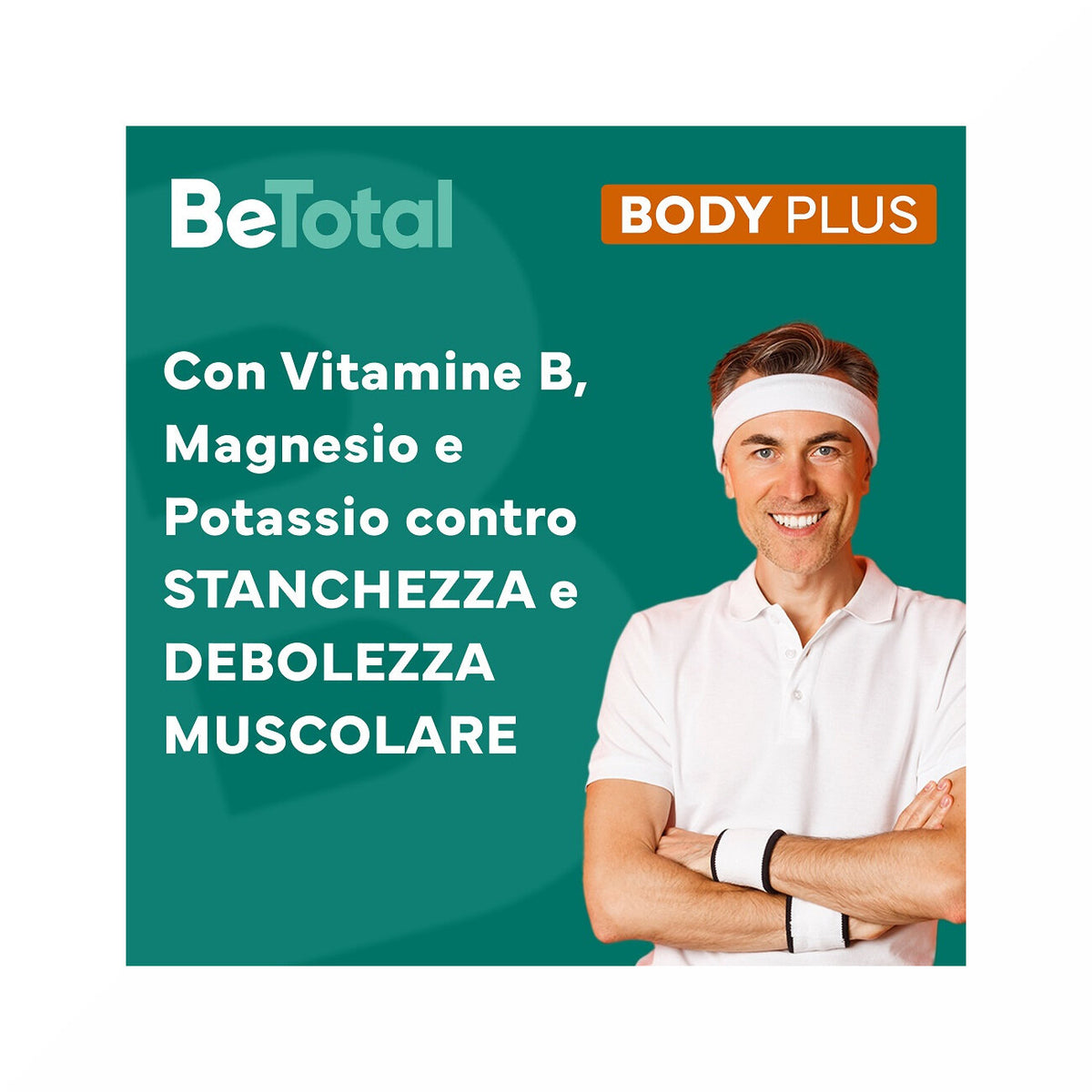 Be-Total Body Plus Integratore Alimentare Magnesio E Potassio Vitamina B Per Adulti 20 Bustine-4