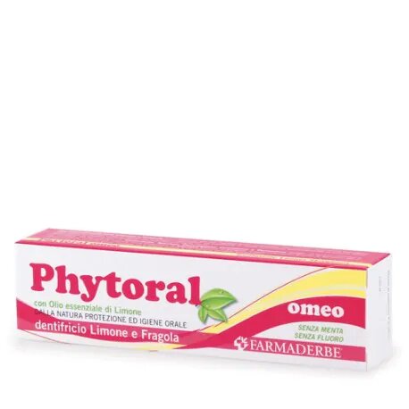 Phytoral Dentifricio Limone E Fragola 75ml-1