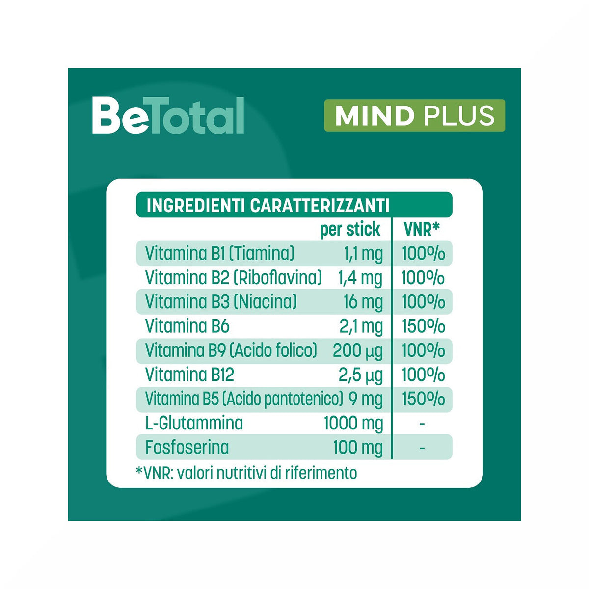 Be-Total Mind Plus Integrazione Vitamina B e Fosfoserina 20 Bustine-7