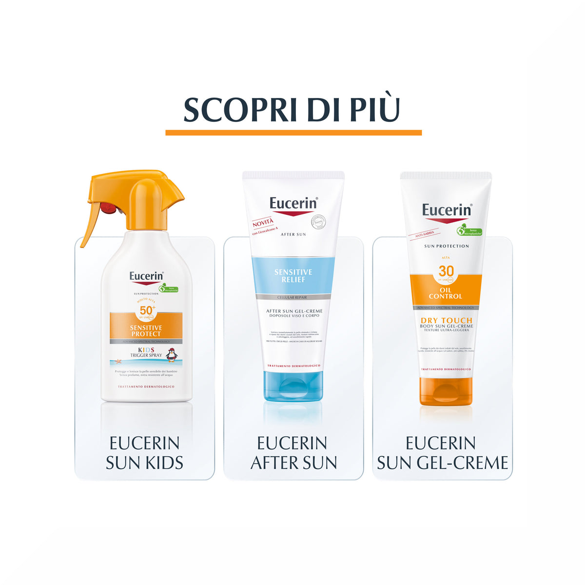 Eucerin Kids Sun Spray SPF 50+ spray solare corpo bimbi 200ml-5