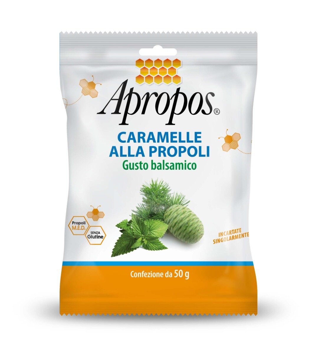 Apropos Caramelle Alla Propoli Gusto Balsamico 50g-2
