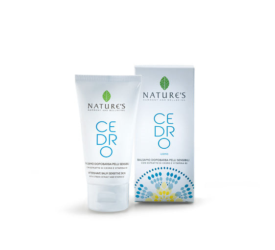 Nature's Cedro Uomo Balsamo Dopobarba Pelli Sensibili 75ml-2