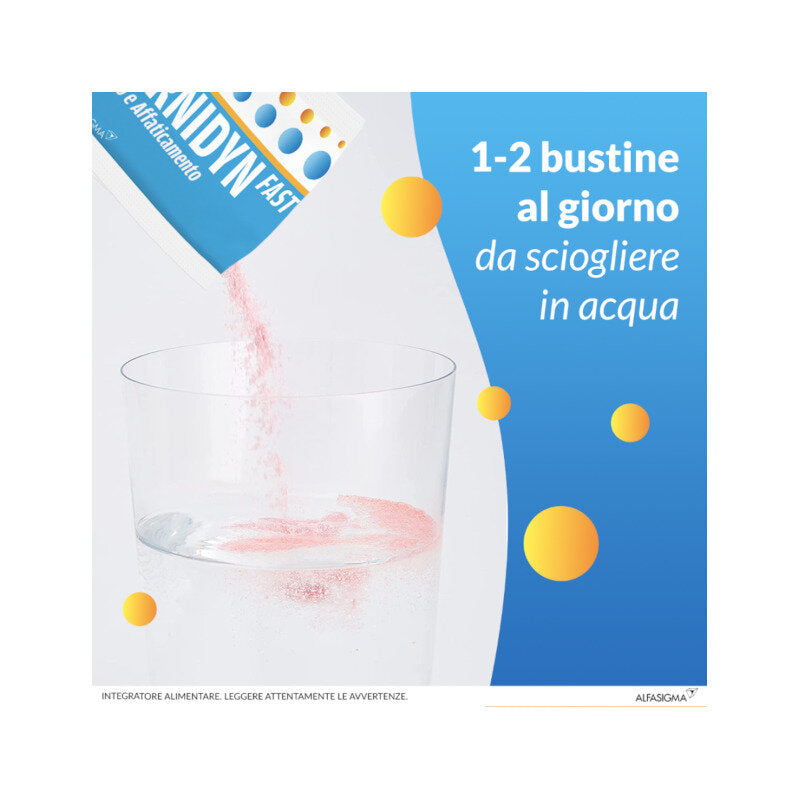 Carnidyn Fast per stanchezza fisica 20 bustine-7
