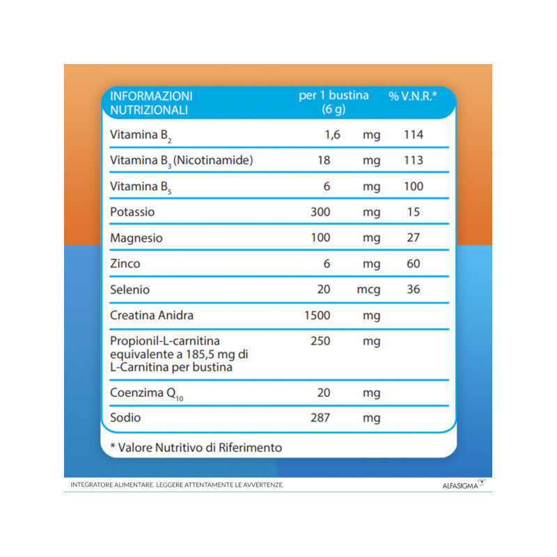 Carnidyn Fast per stanchezza fisica 20 bustine-10
