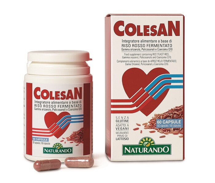 Colesan per il controllo dei livelli di colesterolo 60 capsule-3