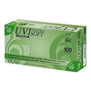 Guanto Vinile Uvi Extra Soft No Talco Taglia Media 100 Pezzi-1