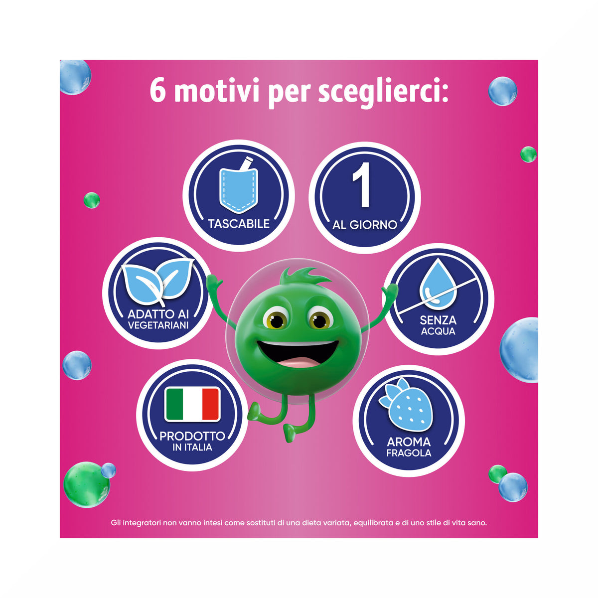 Enterogermina Viaggi, Integratore Alimentare Regolarità Intestinale con Probiotici Vitamina A, B12, B6, B9 e Vitamina D 12 bustine-17