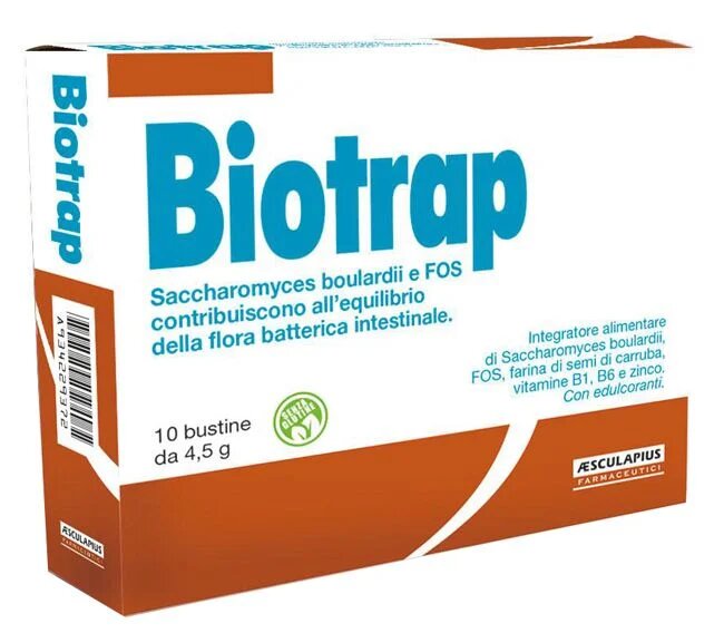 Biotrap per l'equilibrio della flora batterica intestinale 10 bustine-3