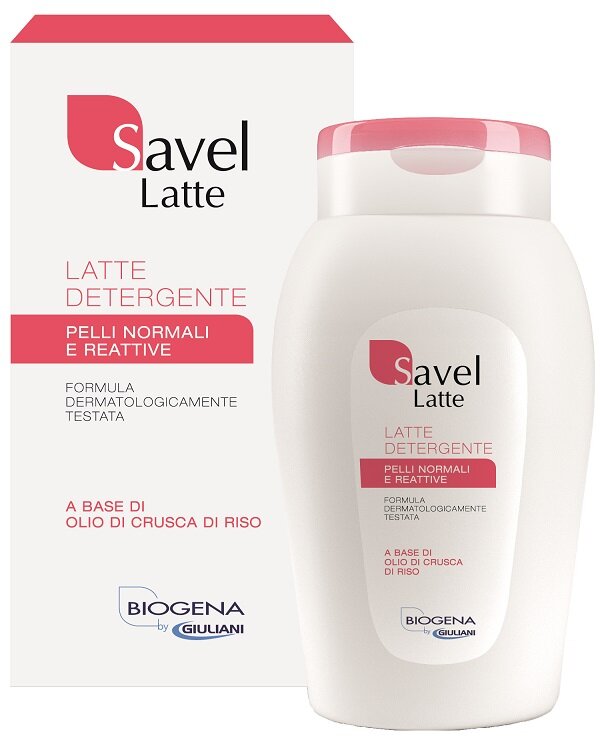 Savel Latte Detergente Ultra-Delicato a base di olio di crusca di riso 200 ml-1