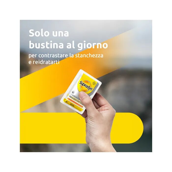 Supradyn Magnesio e Potassio Integratore sport con Vitamine e Minerali 14 bustine Effervescenti-3