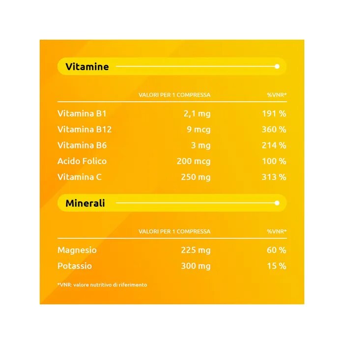 Supradyn Magnesio e Potassio Integratore sport con Vitamine e Minerali 14 bustine Effervescenti-7