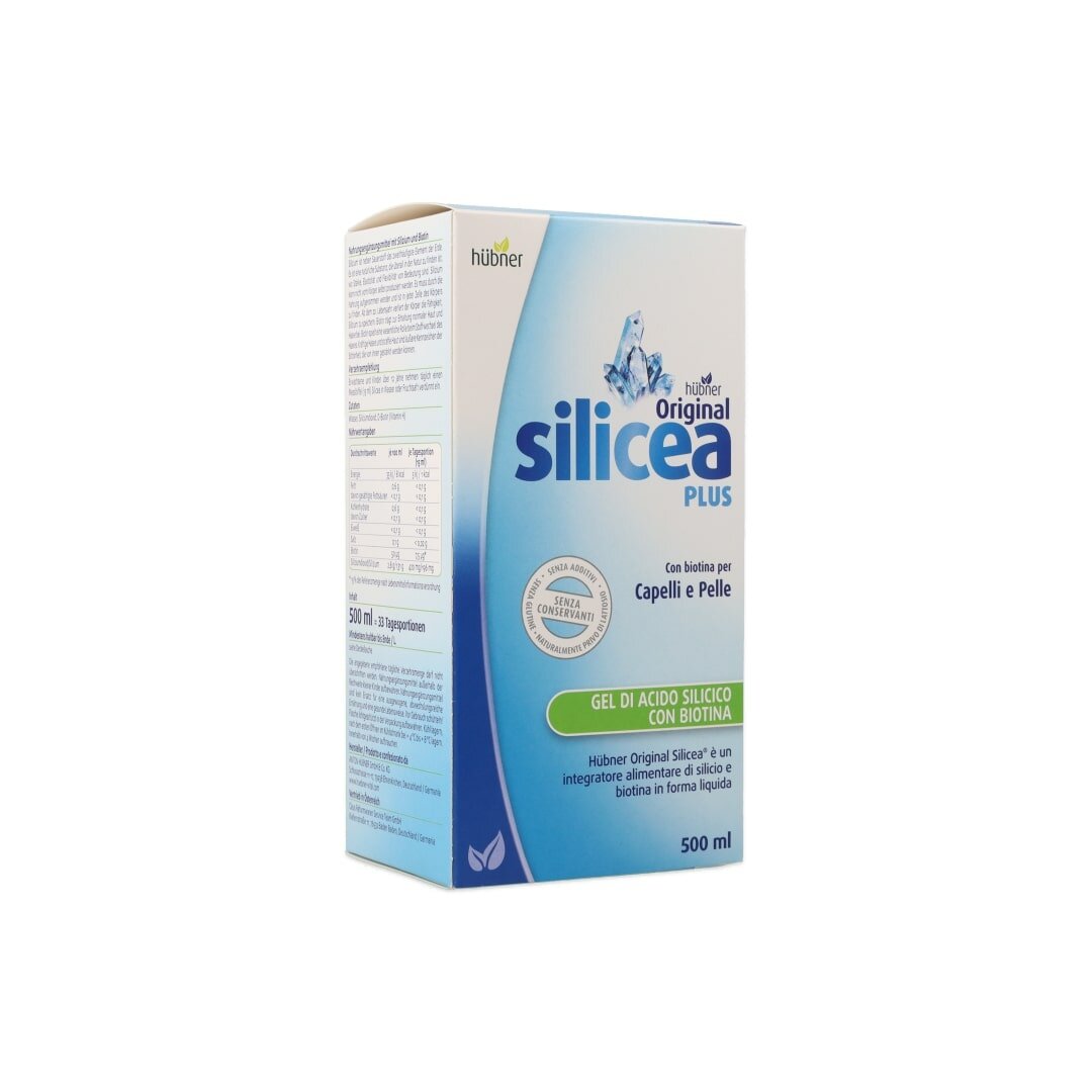 Hubner Original Silicea Plus gel di acido silicico con biotina 500 ml-2