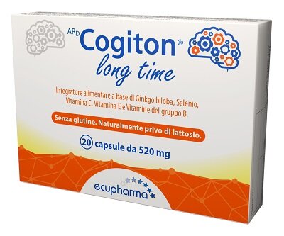 ARD Cogiton Long Time integratore alimentare utile per il microcircolo celebrale 20 capsule-3