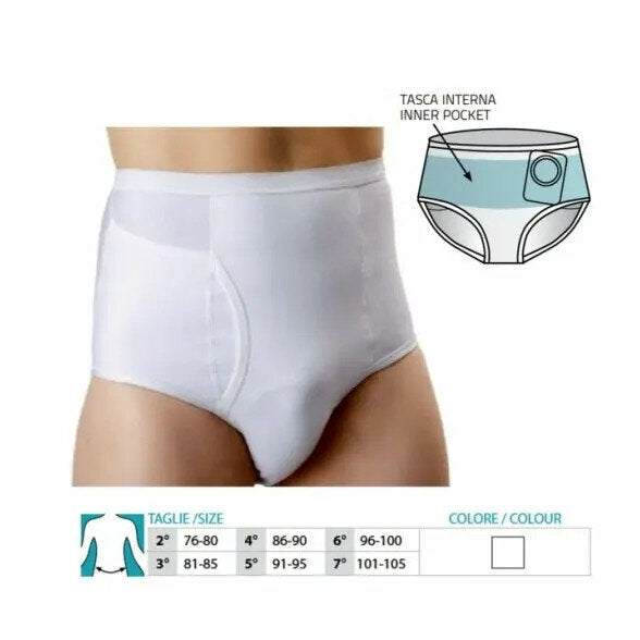 Orione Slip per Stomia Uomo Cod 556 Bianco Taglia 2-1