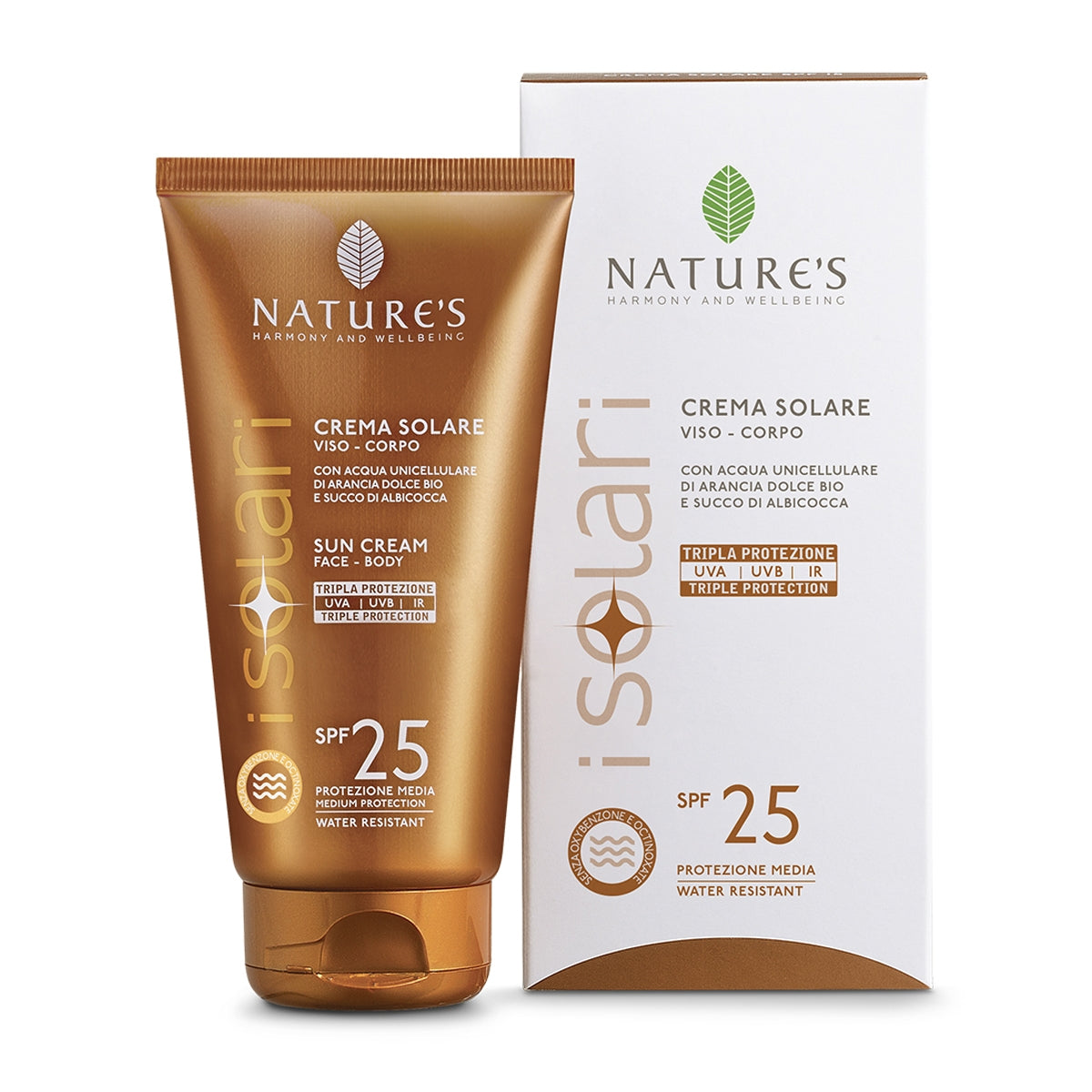 Nature's Crema Solare Viso/Corpo SPF25 150ml-2