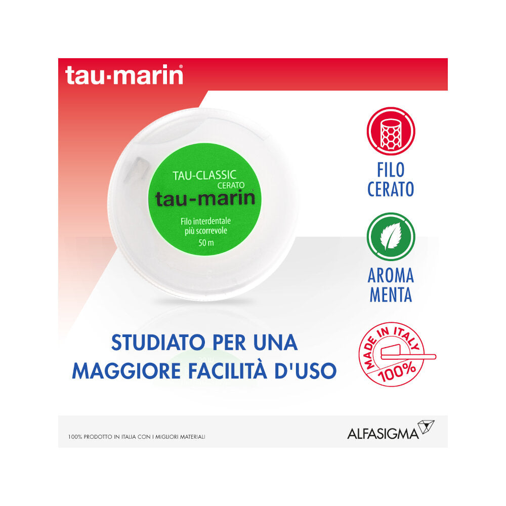 Tau-marin Filo interdentale tau-classic cerato 50mt-4