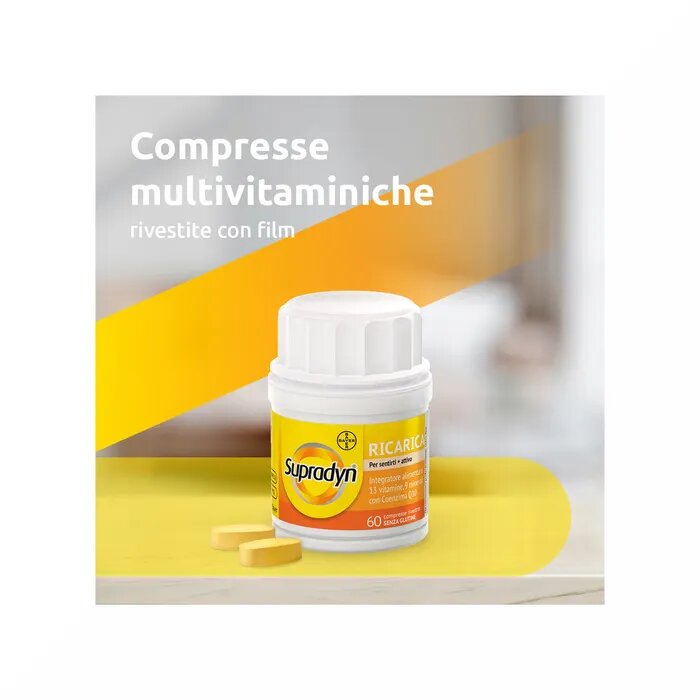 Supradyn Ricarica Integratore Vitamine e Sali Minerali 60 compresse rivestite-4