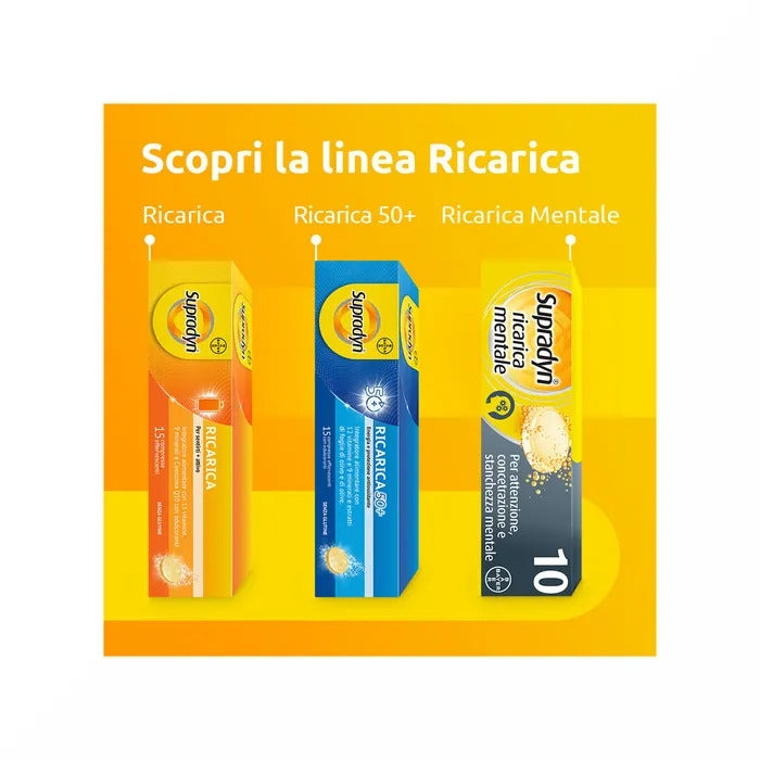 Supradyn Ricarica Integratore Vitamine e Sali Minerali 60 compresse rivestite-11