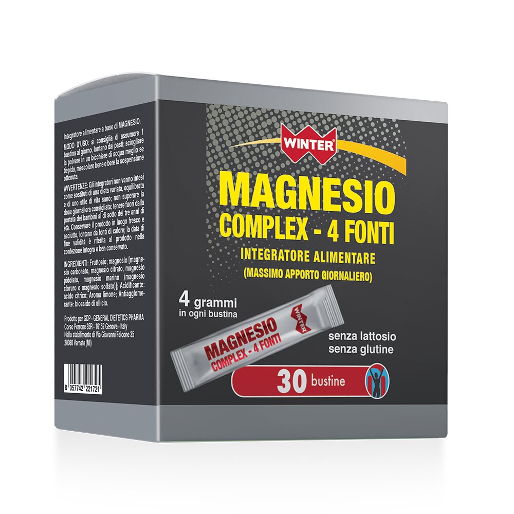 Winter Magnesio Complex - 4 fonti 30 bustine-2