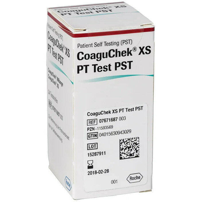 Coaguchek XS PT Test PST 24 strisce reattive-2
