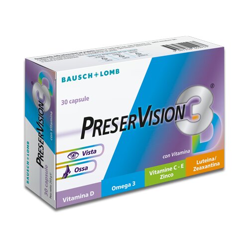 PreserVision 3 per il benessere della vista 30 capsule-2