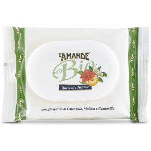 L'Amande Salviette Intime BIO 20 pezzi-2