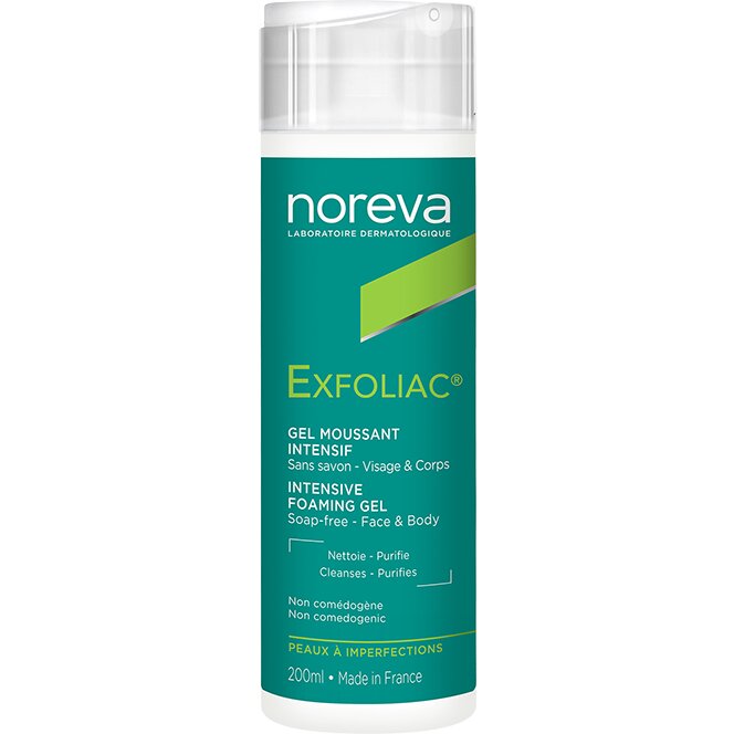 Noreva Exfoliac gel moussant-2