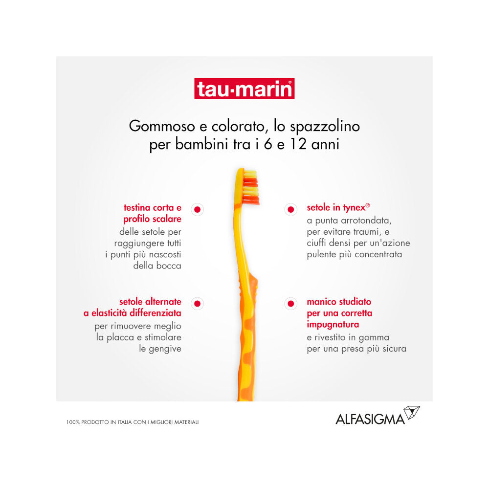 Tau-marin Spazzolino Baby Joy 6-12 anni-5