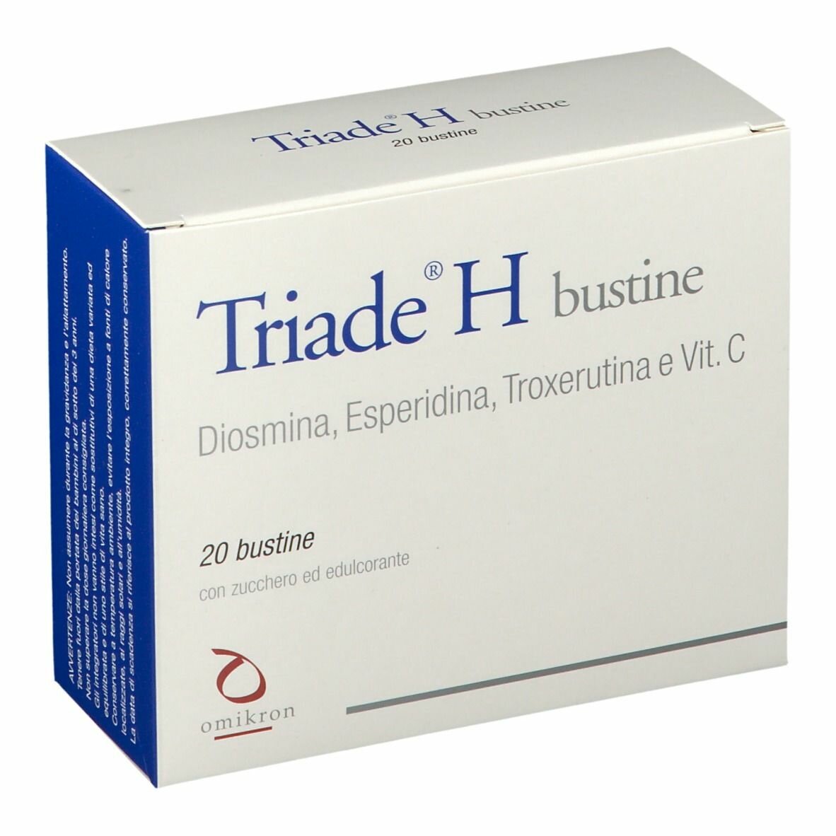 Triade Integratore alimentare H Fragilità capillare 20 Bustine-3