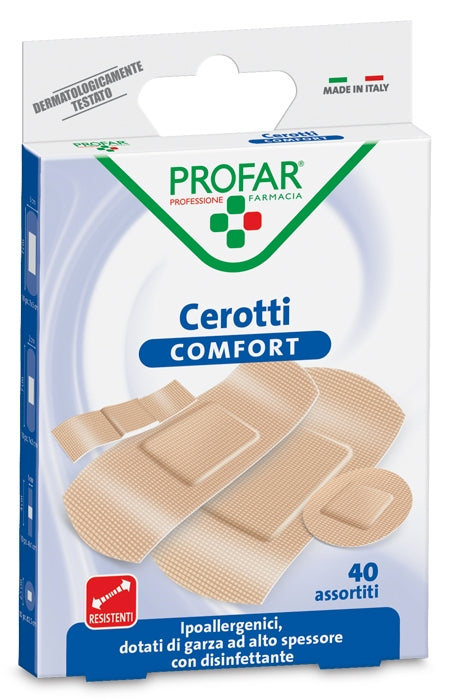 Cerotto Comfort Assortiti 40 Pezzi Profar-0